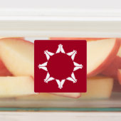 Oglala Lakota Sioux-vlag Labels (Aangebracht)