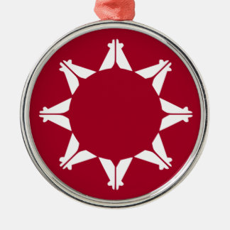 Oglala Lakota Sioux-vlag Metalen Ornament