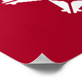 Oglala Lakota Sioux-vlag Poster (Hoek)