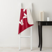 Oglala Lakota Sioux-vlag Sherpa Deken (In situ)