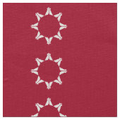 Oglala Lakota Sioux-vlag Stof (Close Up)
