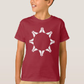 Oglala Lakota Sioux-vlag T-shirt (Voorkant)