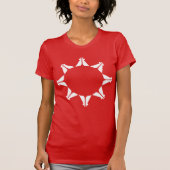 Oglala Lakota Sioux-vlag T-shirt (Voorkant)