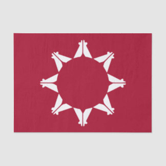 Oglala Lakota Sioux-vlag Tissuepapier