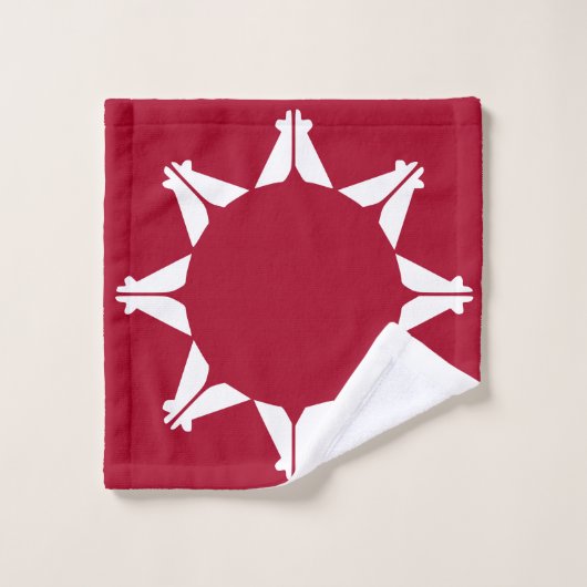 Oglala Lakota Sioux-vlag Washandje (Wasdoekje)