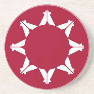 Oglala Lakota Sioux-vlag Zandsteen Onderzetter