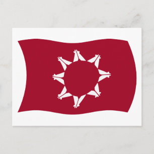 Oglala Lakota Vlag Briefkaart