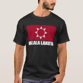 Oglala Lakota Vlag Kleding T-shirt (Voorkant)