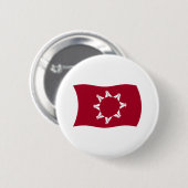 Oglala Lakota Vlag Knop Ronde Button 5,7 Cm (Voorkant /achterkant)