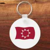 Oglala Lakota Vlag Sleutelhanger (Voorkant)