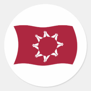Oglala Lakota Vlag Sticker