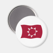 Oglala Lakota Vlagmagneet Magneet (Voorkant / Achterkant)