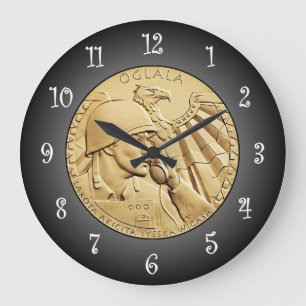 Oglala Sioux Code Talkers Bronzen medaille ~ Grote Klok