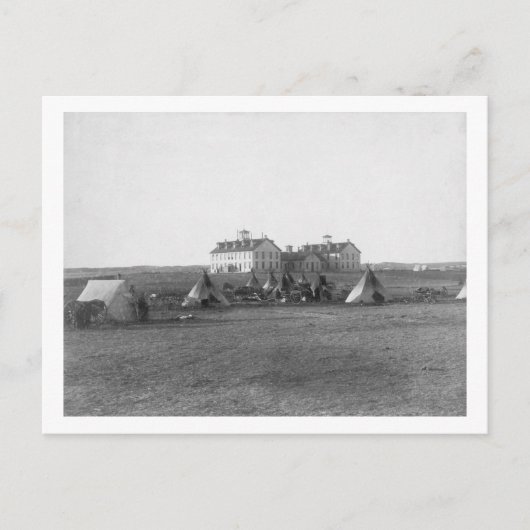 Oglala Tipi voor de Amerikaanse School voor Indiër Briefkaart (Voorkant)