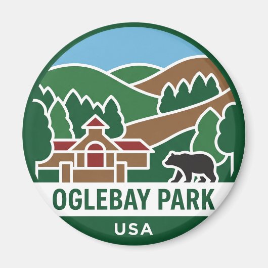 Oglebay Park VS Magneet (Voorkant)