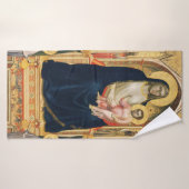 Ognissanti Madonna, Giotto, 1306-1310 Badhanddoek (Badhanddoek)