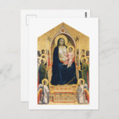 Ognissanti Madonna, Giotto, 1306-1310 Briefkaart (Voorkant / Achterkant)
