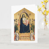 Ognissanti Madonna, Giotto, 1306-1310 Kaart (Gele Bloem)