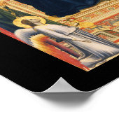 Ognissanti Madonna, Giotto, 1306-1310 Poster (Hoek)