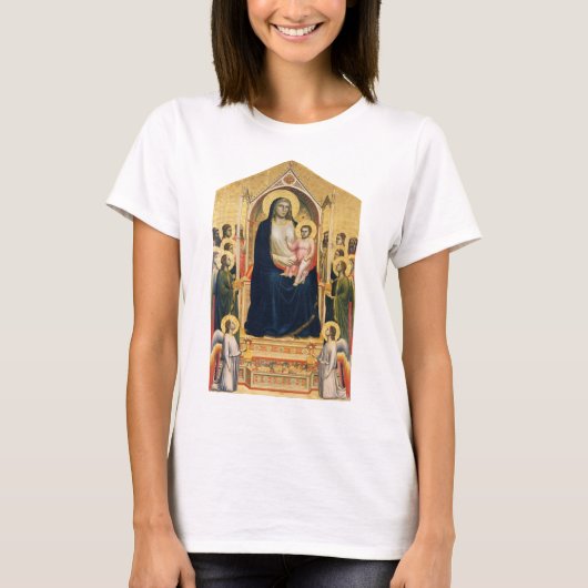 Ognissanti Madonna, Giotto, 1306-1310 T-shirt (Voorkant)