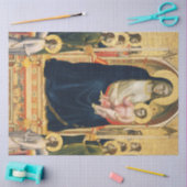 Ognissanti Madonna, Giotto, 1306-1310 Tissuepapier (Craft)