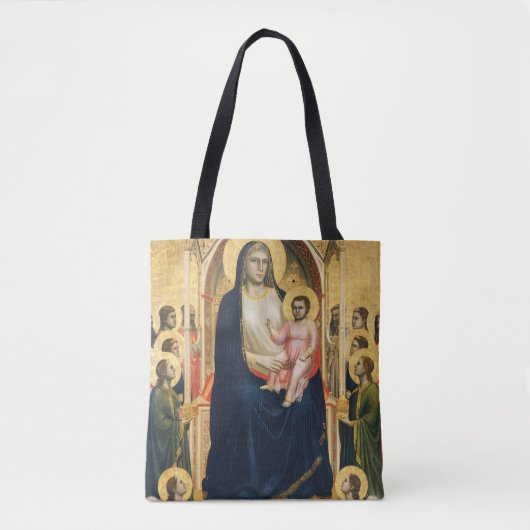 Ognissanti Madonna, Giotto, 1306-1310 Tote Bag (Voorkant)