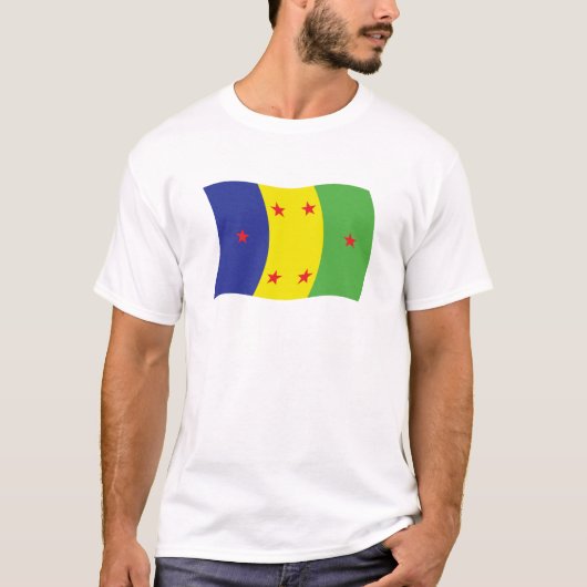 Ogoni Volk Vlag T-shirt (Voorkant)