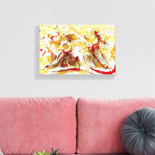 Ogonshoku Ikkiuchi door NFT-ambachtslieden Canvas Afdruk (Insitu (Woonkamer))