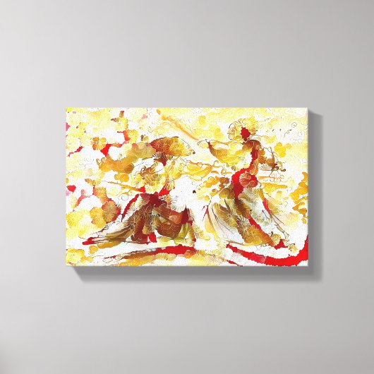 Ogonshoku Ikkiuchi door NFT-ambachtslieden Canvas Afdruk (Voorkant)