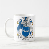 O'Gorman Family Crest Koffiemok (Links)