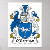 O'Gorman Family Crest Poster (Voorkant)