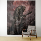 Ogre Beneath the Blood Moon Wandkleed (In situ)