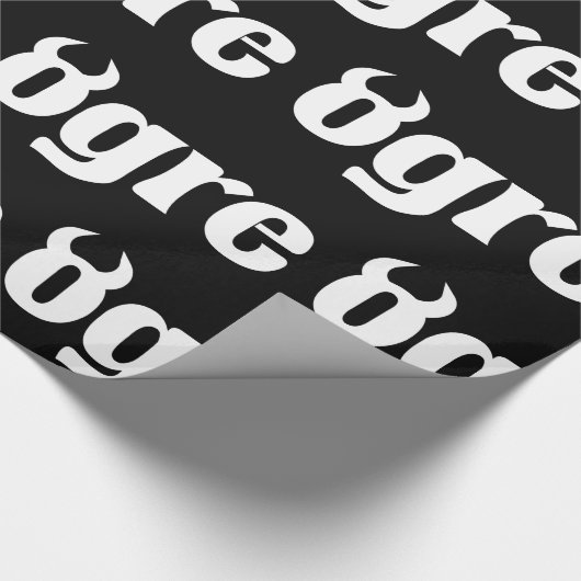 Ogre Cadeaupapier (Hoek)