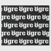 Ogre Cadeaupapier (Vlak)