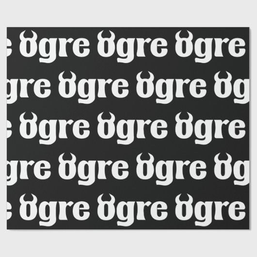 Ogre Cadeaupapier (Vlak)