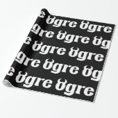 Ogre Cadeaupapier (Uitgerold)