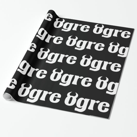 Ogre Cadeaupapier (Uitgerold)