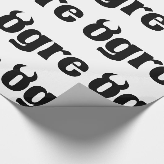 Ogre Cadeaupapier (Hoek)