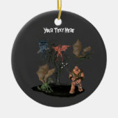 Ogre Dragons Goblin Halloween Ornament (Voorkant)