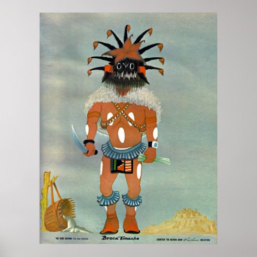 "Ogre" kachinedrukdruk Poster (Voorkant)