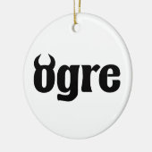 Ogre Keramisch Ornament (Links)