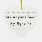 Ogre Keramisch Ornament (Voorkant)