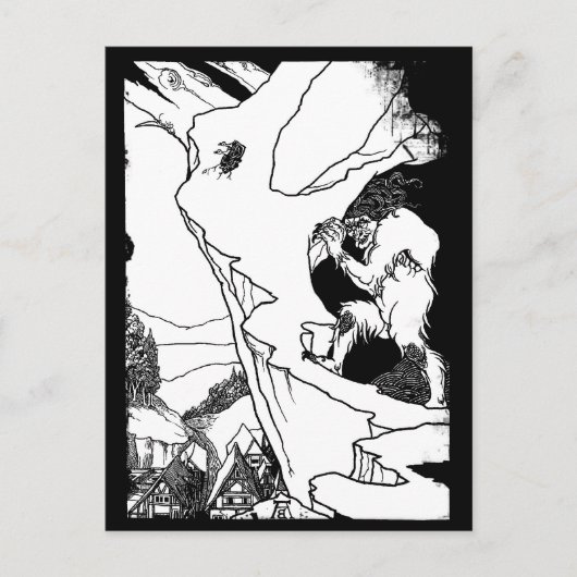 Ogre (Landslipgraaf) Briefkaart (Voorkant)