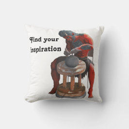 Ogre maakt Japans Pottery Fantasy Sierkussen