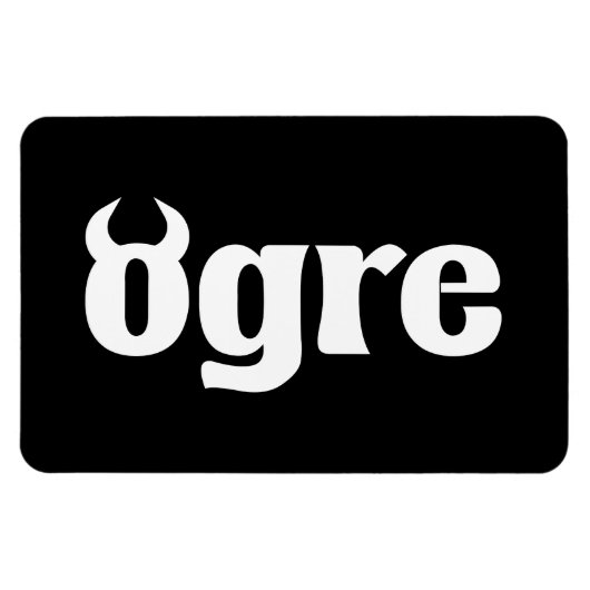 Ogre Magneet (Horizontaal)