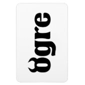 Ogre Magneet (Verticaal)