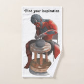 Ogre maken Japanse Pottery Fantasy Badhanddoeken Bad Handdoek (Handdoek)