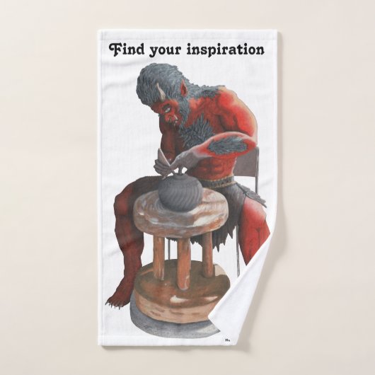 Ogre maken Japanse Pottery Fantasy Badhanddoeken Bad Handdoek (Handdoek)