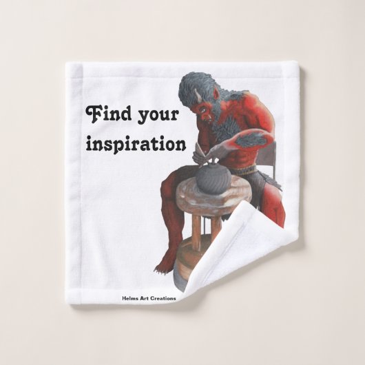 Ogre maken Japanse Pottery Fantasy Badhanddoeken Bad Handdoek (Wasdoekje)