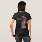 Ogre met behulp van Pottery Wheel Fantasy Art T-sh T-shirt (Achterkant volledig)